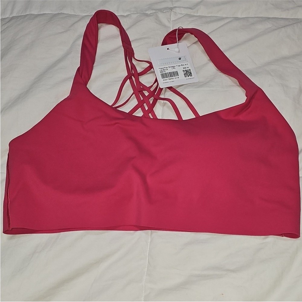 Lululemon Nwts FlexyFlex Strappy Yoga Bra L/XL A-C Cups RBCO Sold Out!!
